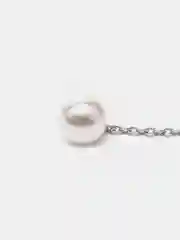 Белый серьги висячие длинные кисточки/ Серьги кисти с имитацией жемчуга, с жемчугом