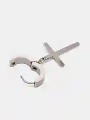 Серебряный серьги кресты висячие УНИСЕКС (2шт)/Серьги с подвесками кресты мужские и женские