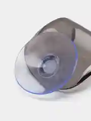 Серый держатель - вешалка для бритвы
