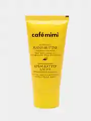 Желтый крем баттер для рук Cafe mimi