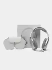 Серебряный беспроводные наушники PRO Pods Max с чехлом