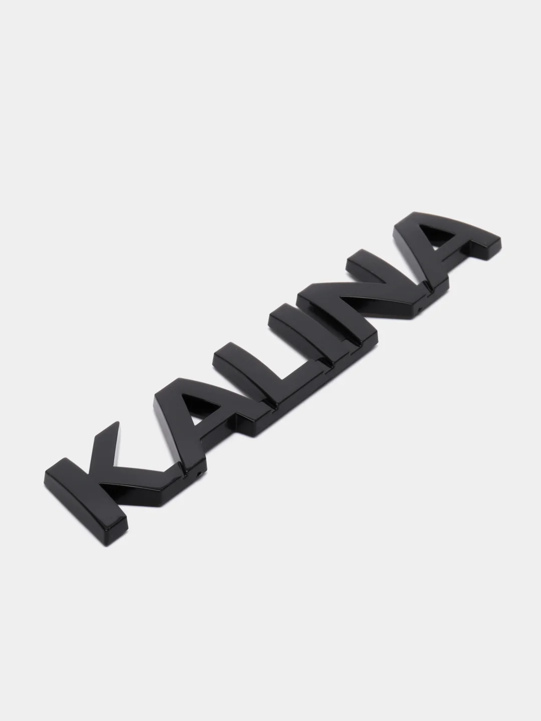 Черный шильдик с надписью Kalina (Калина)