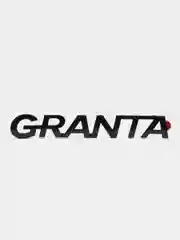 Черный шильдик с надписью Granta (Гранта)