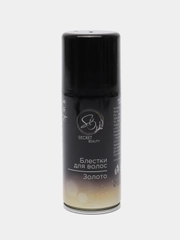 Лак для волос Secret Beauty с блестками, золото, 100 мл