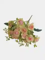Искусственные цветы "Камелия", букет камелий