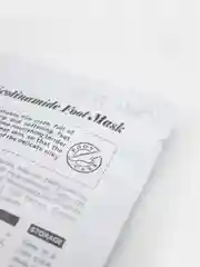 Конфетный маска-носочки для ног с персиком,лавандой,розой,авокадо,ниацинамидом из козьего молока