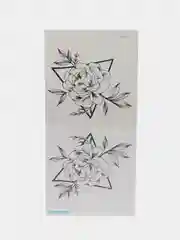 Терракотовый переводные тату/для тела/временные тату/временные татуировки 21*10 см