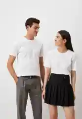Футболка UNIQLO DRY, круглый вырез, короткий рукав