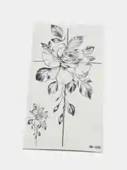 Коричневый переводная тату, Временная татуировка, 96 * 190 мм