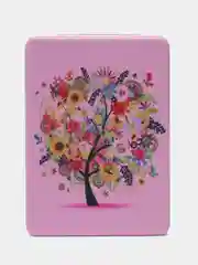 Прозрачный зеркало складное, карманное, косметическое, двойное