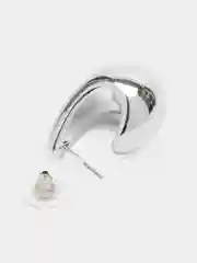Серебряный серьги капли