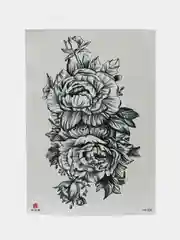 Коралловый временная татуировка 148 * 210 мм/переводная татуировка