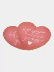 Вишнёвый открытка валентинка, 7,1 х 6,1 см