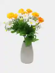 Желтый искусственные цветы