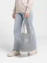 Женский шоппер вельветовый