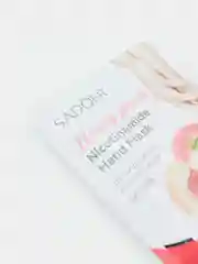 Конфетный маска-перчатки для рук с экстрактом розы,персика,лавандой и ниацинамидом из козьего молока
