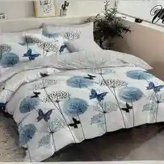 Кораллово-розовый комплект постельного белья ЕВРО ХЛОПОК / Сатин  2 Спальный комплект постельного белья