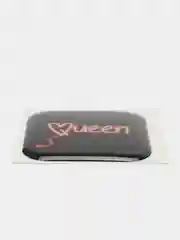 Небесно-голубой неоновые 3D стикеры, наклейки на телефон, стикеры