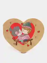 Алый валентинка ко дню всех Влюбленных