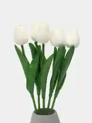 Белый тюльпаны искусственные