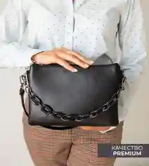 Черный сумка женская через плечо, черная