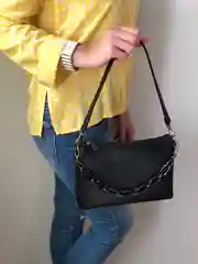 Сумка женская через плечо, черная