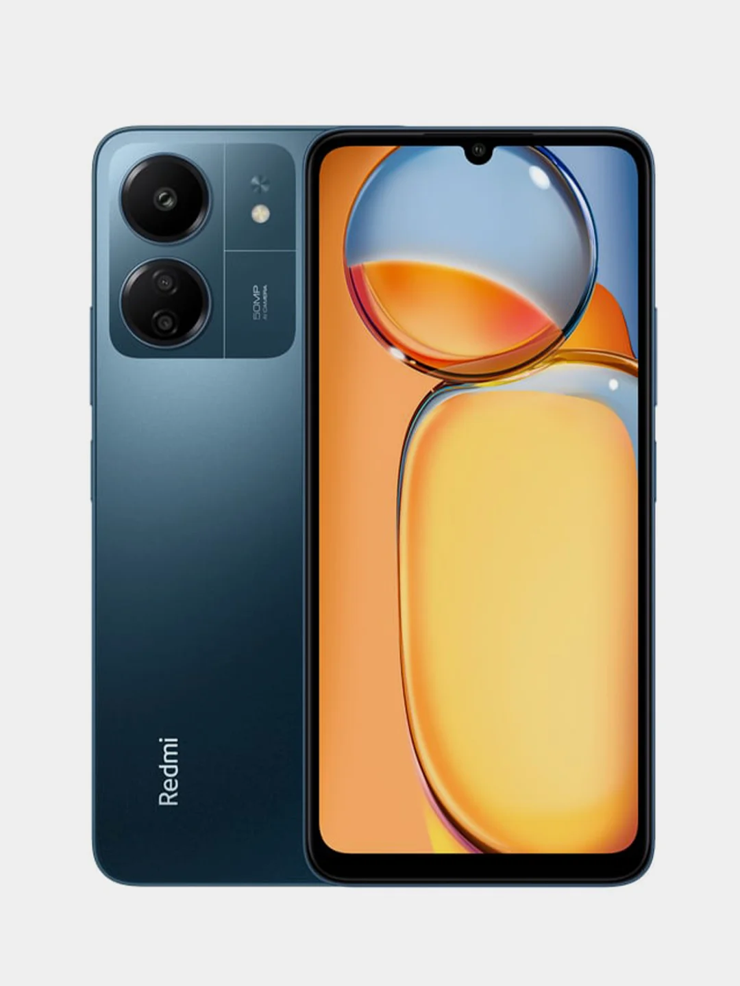 Синий смартфон Xiaomi Redmi 13C 4/128Gb