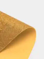 Желтый фоамиран глиттерный, 20*30 см