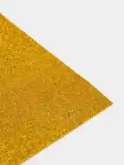 Желтый фоамиран глиттерный, 20*30 см