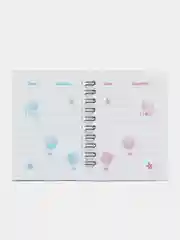 Бирюзовый блокноты маленькие для малышей c ручкой
