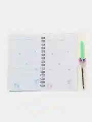 Вишнёвый блокноты маленькие для малышей c ручкой