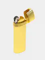 Золотой зажигалка газовая в подарочном футляре LIGHTER High Grade