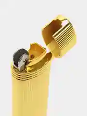 Золотой зажигалка газовая в подарочном футляре LIGHTER High Grade