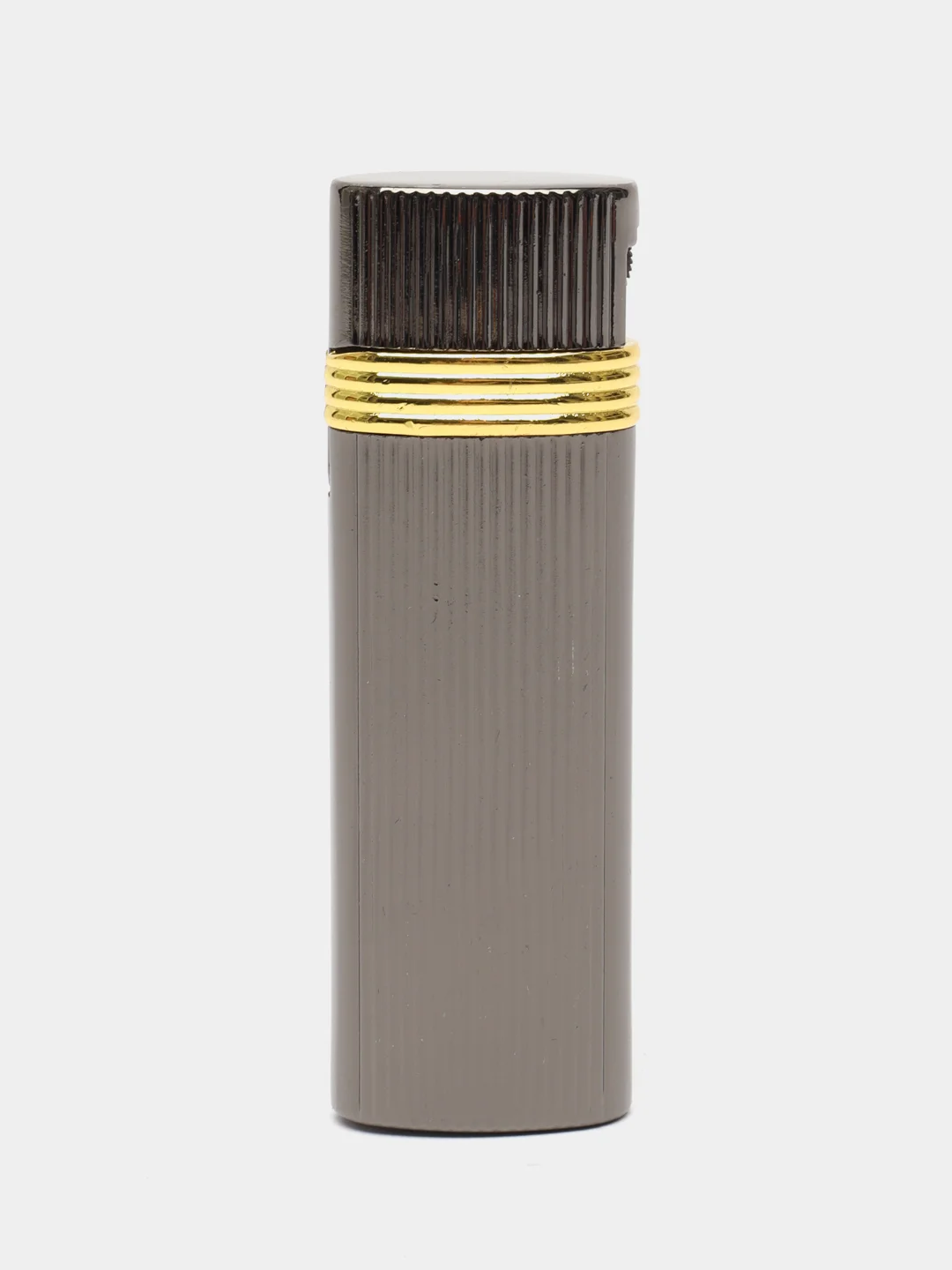 Серый металлик зажигалка газовая в подарочном футляре LIGHTER High Grade