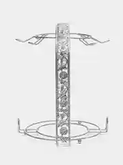 Серый подставка (держатель)  для 6 чайных пар,для чайного сервиза19x19x20 см вешалка подвеска