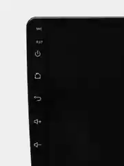 Черный магнитола 2 DIN с Android, 2GB+32GB, экран 9", Bluetooth, USB