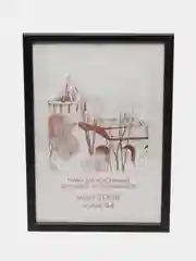 Черный фоторамка 10х15, 15х21 А5, 21х30 А4, разные цвета, дерево сосна, С14