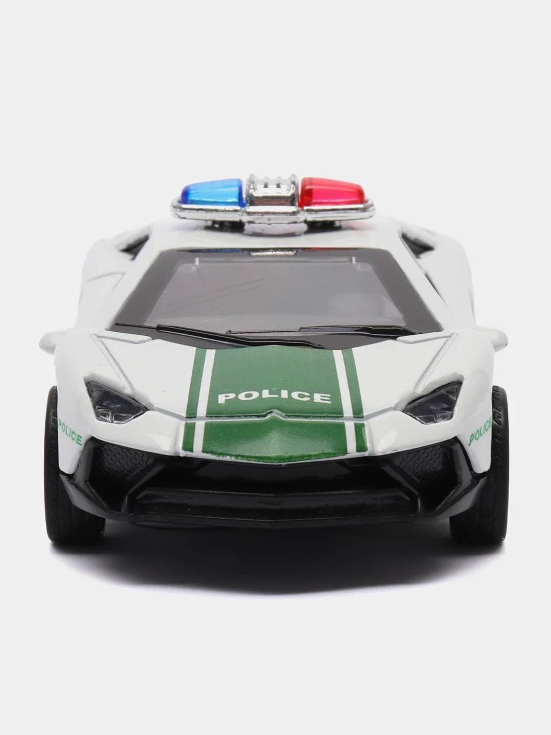 Белый металлическая коллекционная машинка Lamborghini Аventador