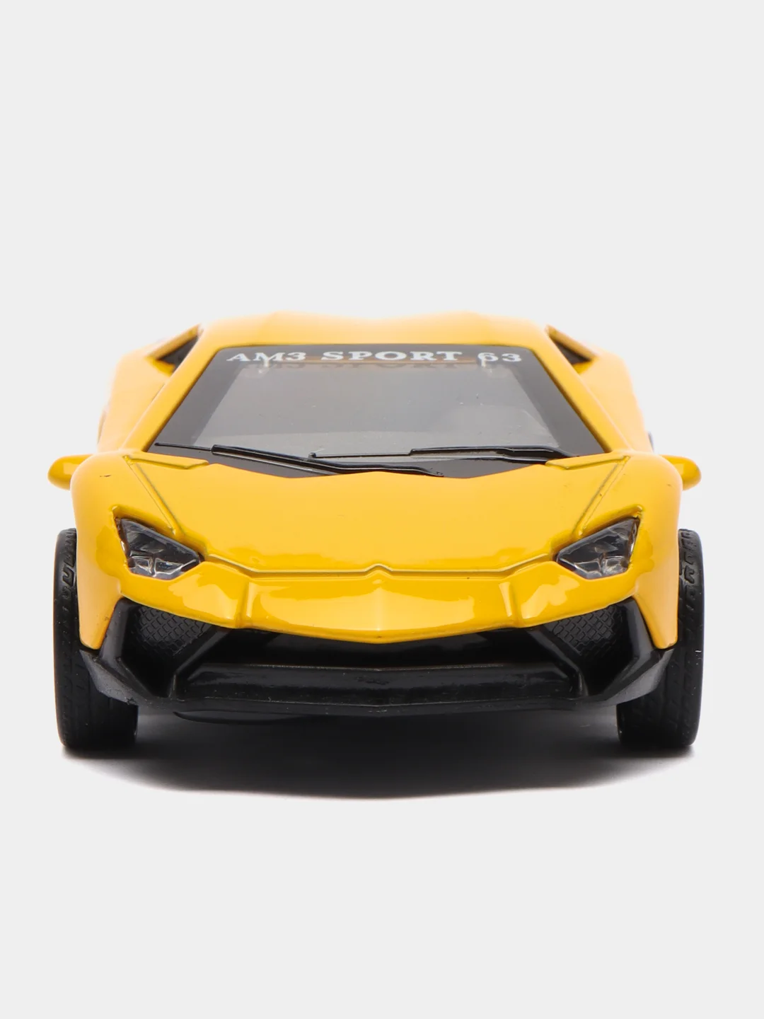 Белый металлическая коллекционная машинка Lamborghini Аventador