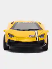 Лимонный металлическая коллекционная машинка Lamborghini Аventador