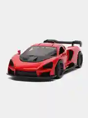 Красный металлическая коллекционная машинка McLaren Senna