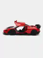 Красный металлическая коллекционная машинка McLaren Senna