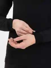 Черный термобелье мужское, с начесом