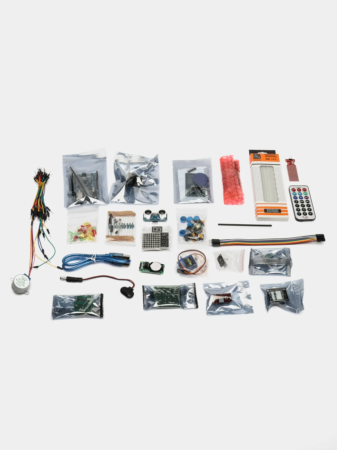 Набор для программирования на базе Arduino UNO R3 Maximum KIT с RFID модулем и HC-SR04