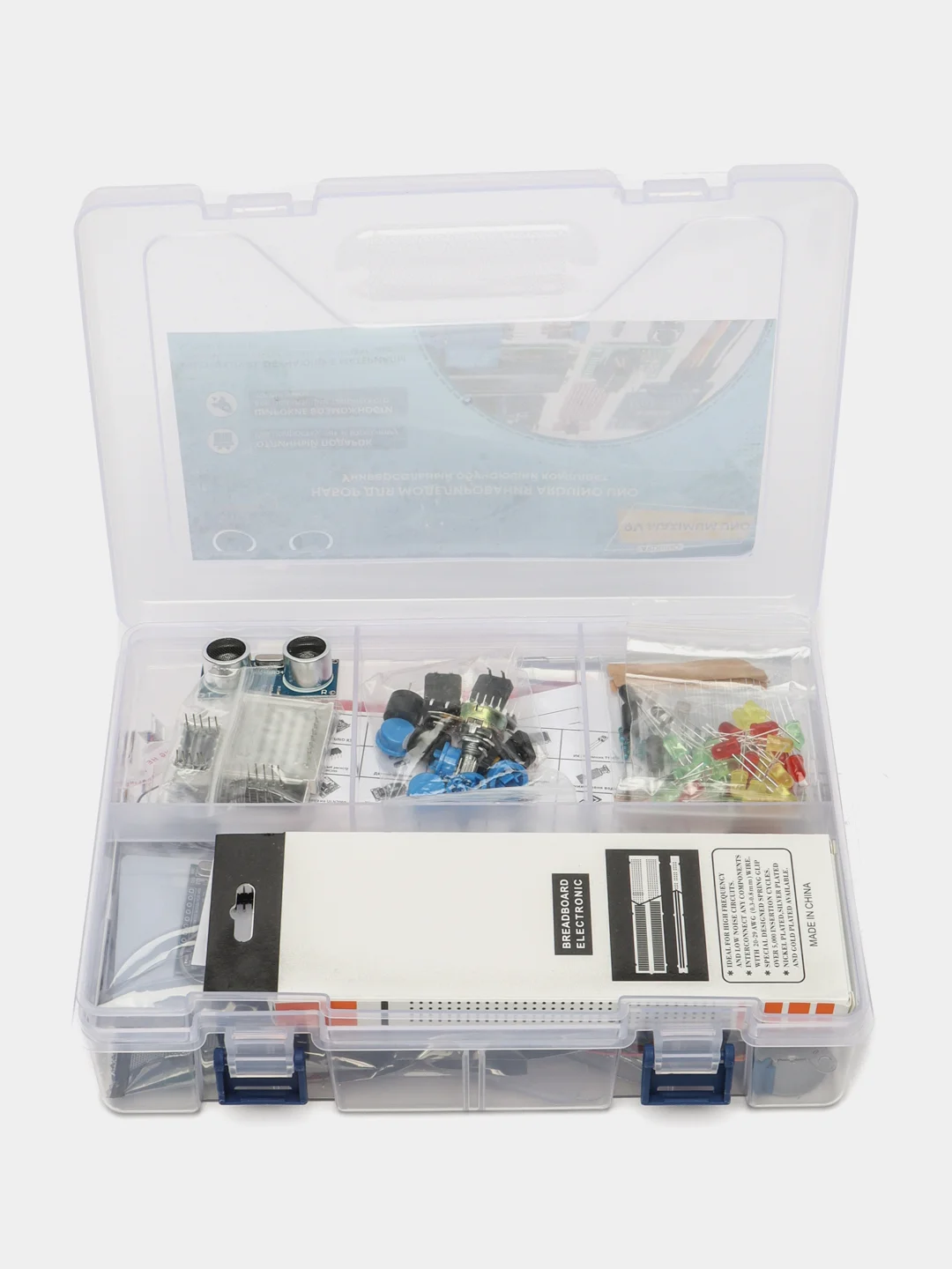 Набор для программирования на базе Arduino UNO R3 Maximum KIT с RFID модулем и HC-SR04