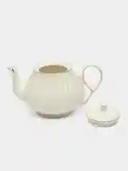 Белый заварочный чайник Lavenir 1 л фарфоровый