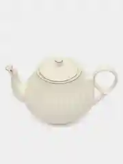 Белый заварочный чайник Lavenir 1 л фарфоровый