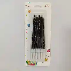 Черный свечи для торта