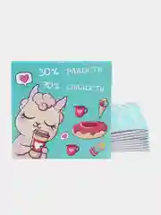 Пастельно-коралловый блокнот, 10*10, 16 листов. Наборы по 1,5,10,15,25 штук