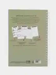 Зелёный хаки дневник осознанности в тв. обл. с тиснением А5, 141 л / ежедневник / планер